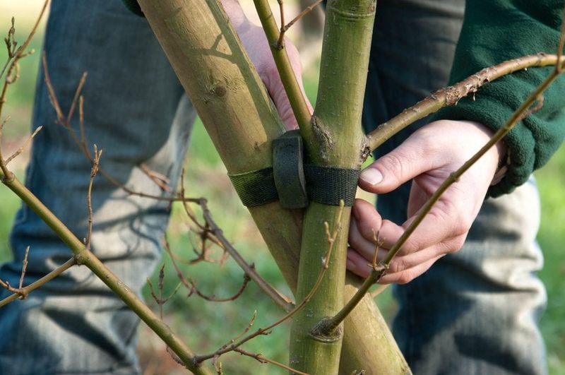 Fix Leaning Plants