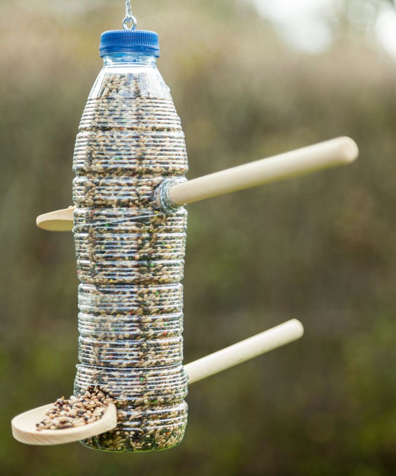 Plastic Bottles as Seed Dispensers