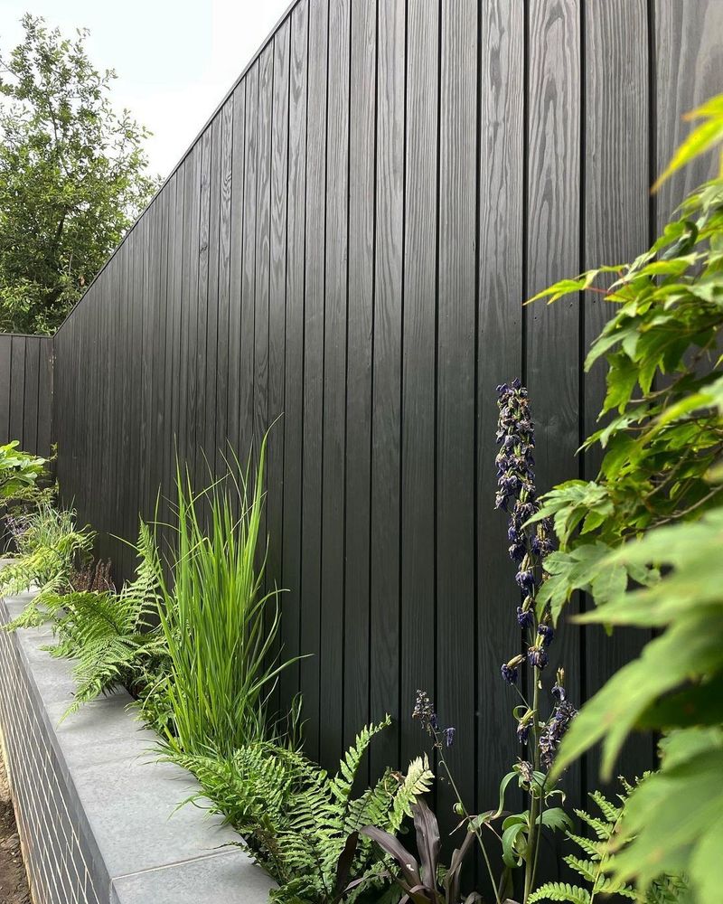 Black-Stained Timber