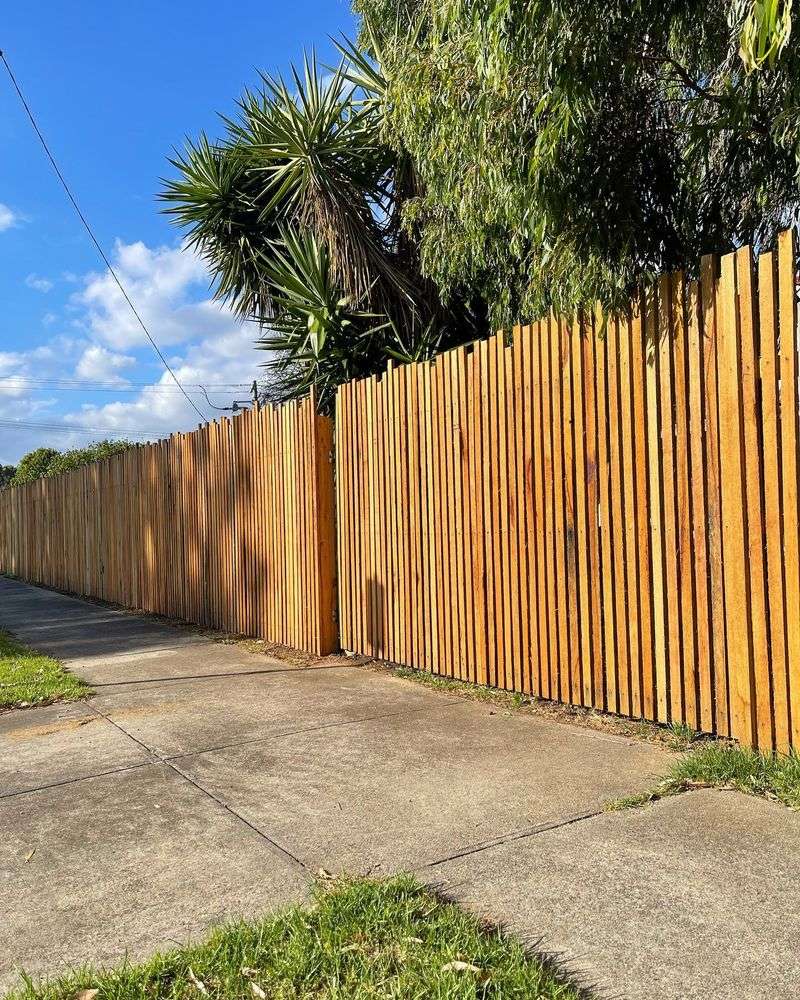 Staggered Board Fence