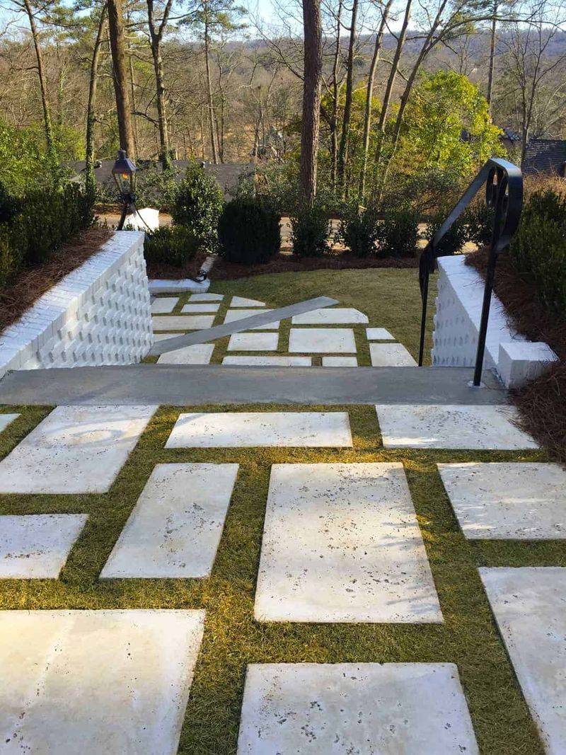 Diagonal Paving Patterns