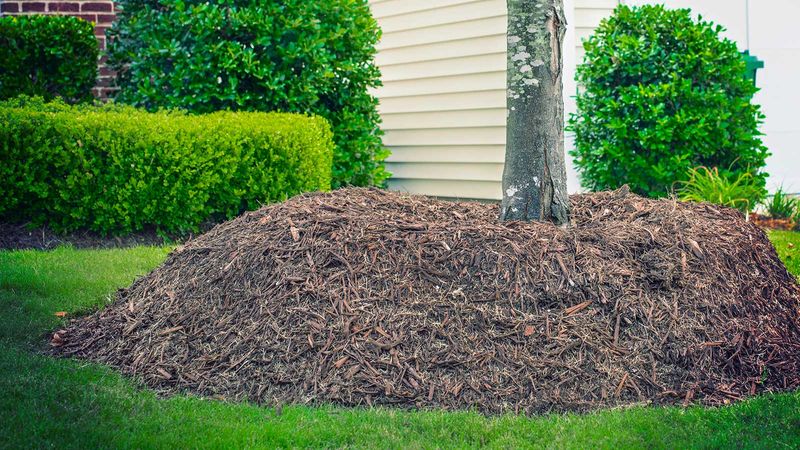 Excessive Mulch Volcanoes Around Trees