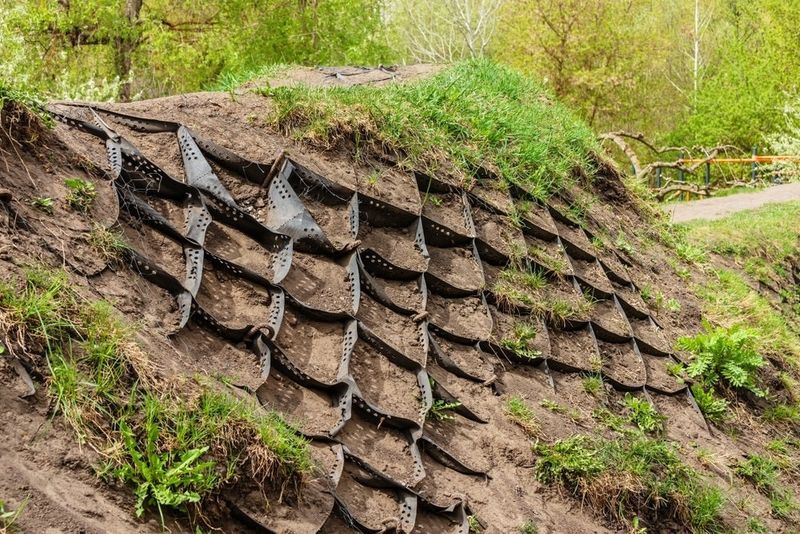 Over-Mulching Steep Areas