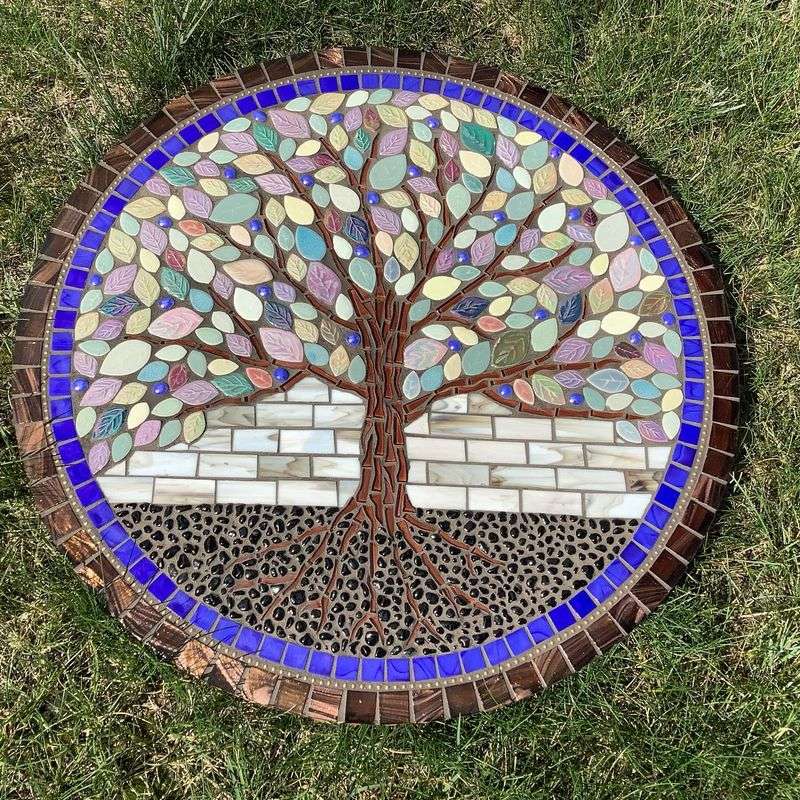 Mosaic Art Display