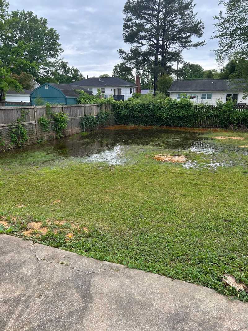 Inadequate Yard Drainage Systems