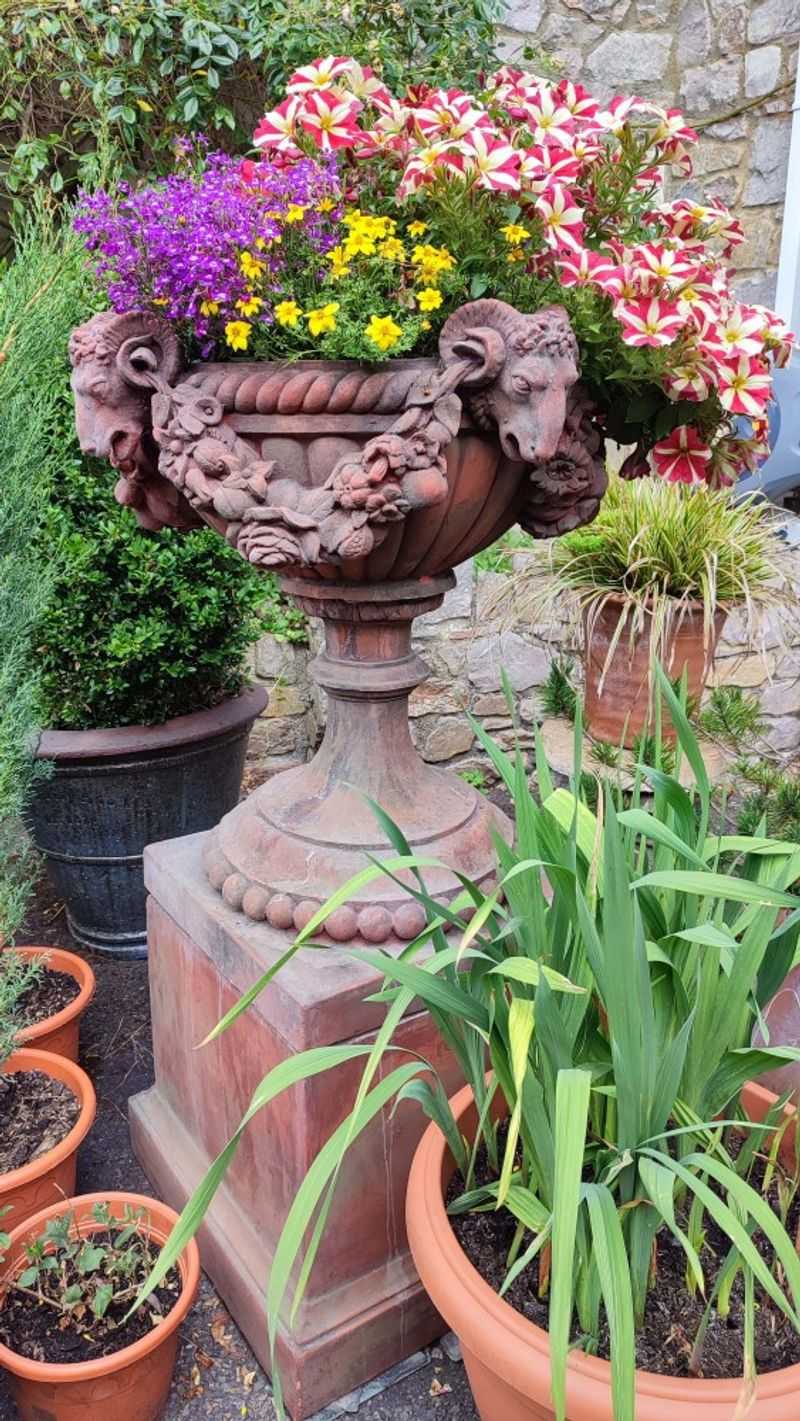 Add Garden Ornaments Sparingly