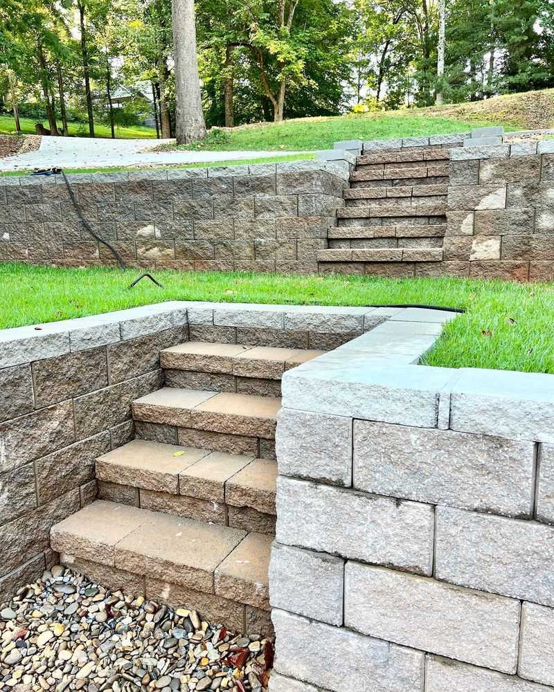 Using Vertical Retaining Walls Exclusively