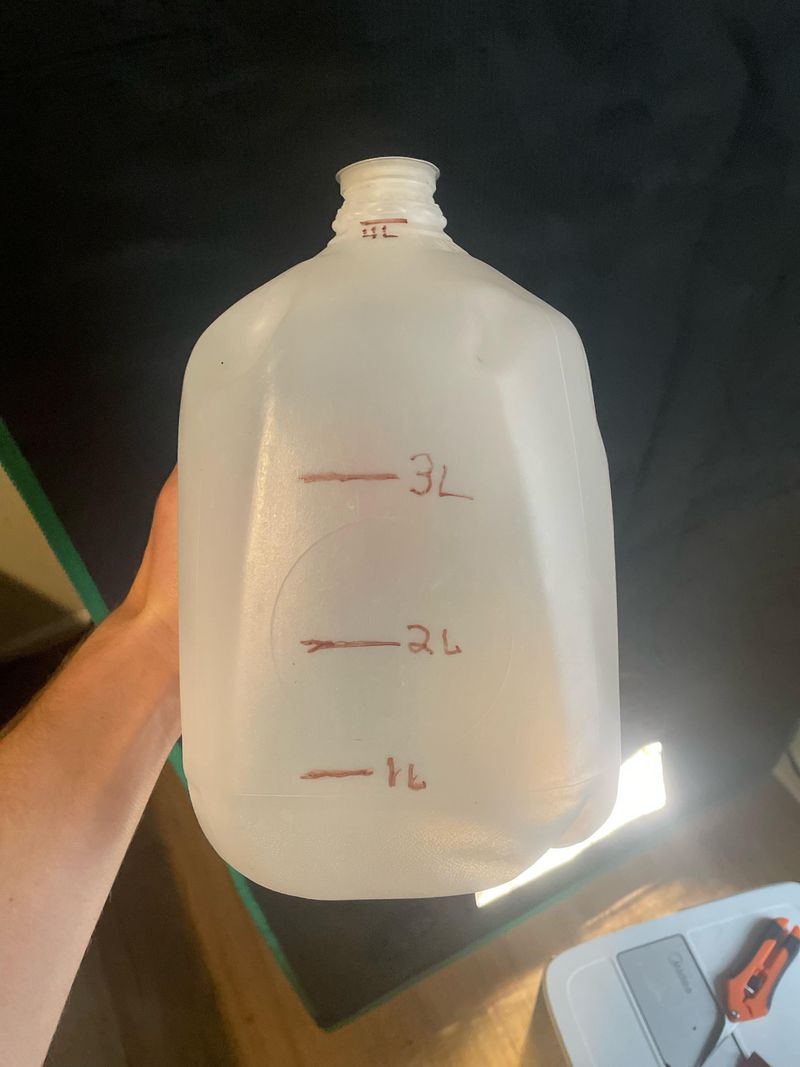 Milk Jug Irrigation