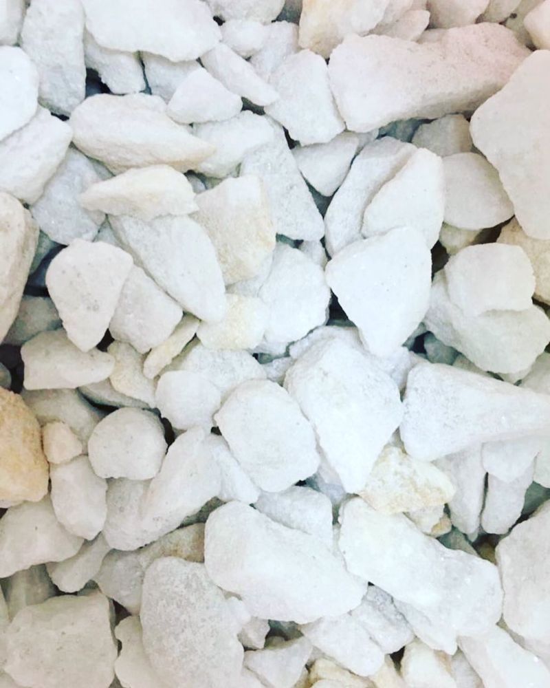 Crushed White Stone