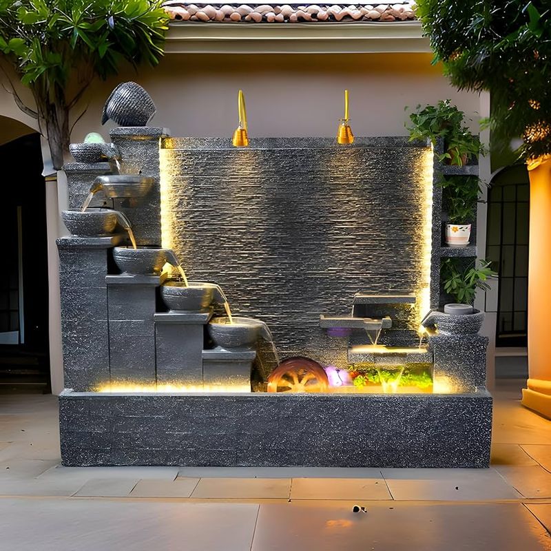 Custom Water Feature With Audio Integration