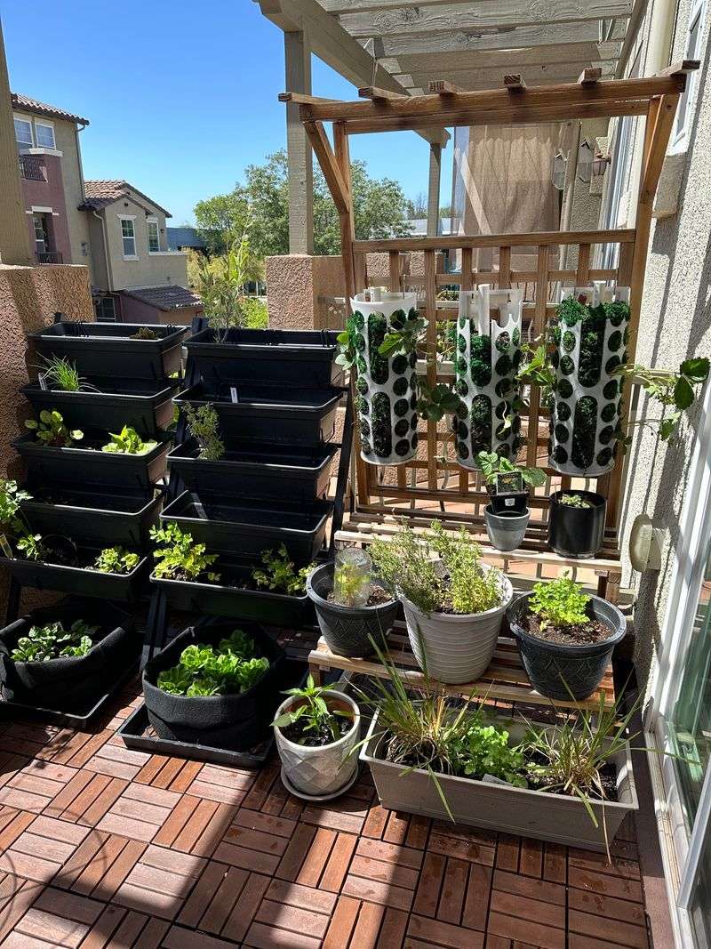 Repurposed Furniture Gardens