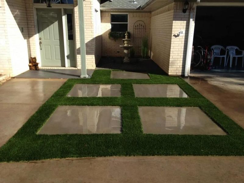 Artificial Turf Accent Areas