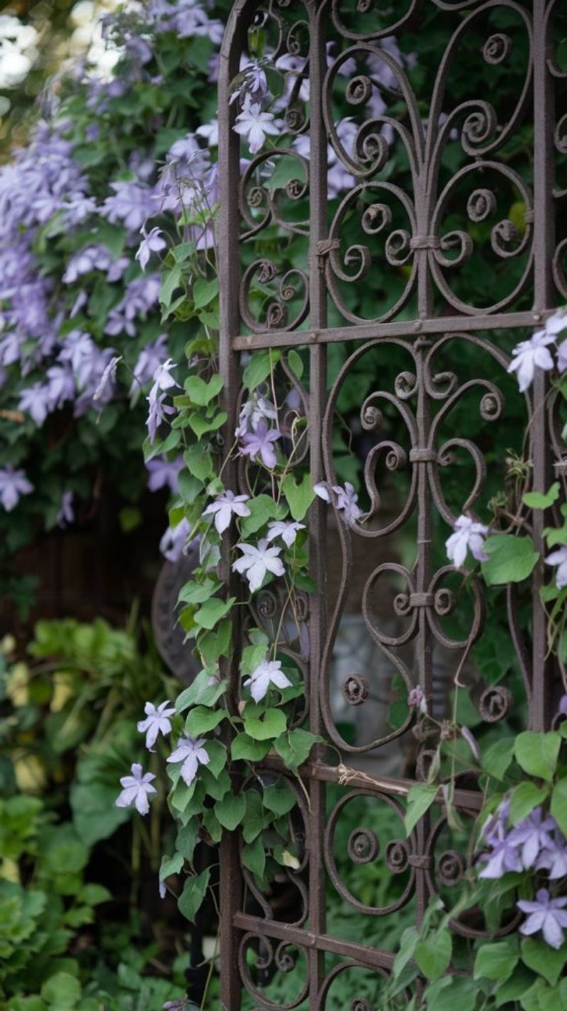 Non-Invasive Vines On Trellises