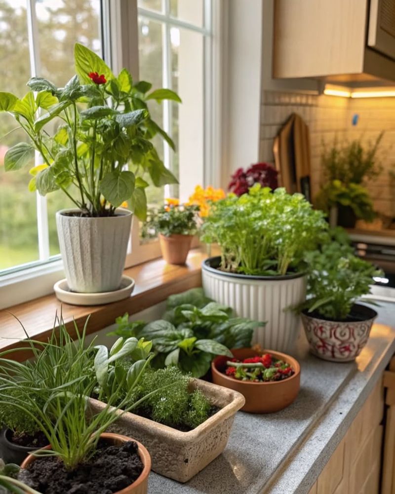 Sunny Kitchen Counters