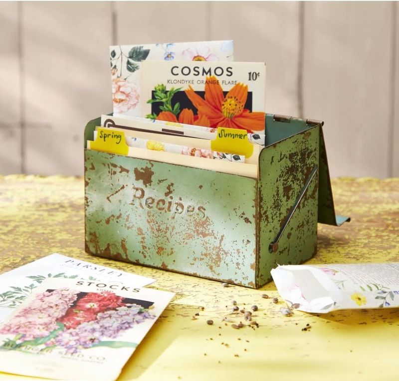 Transform Coffee Cans Into Seed Storage