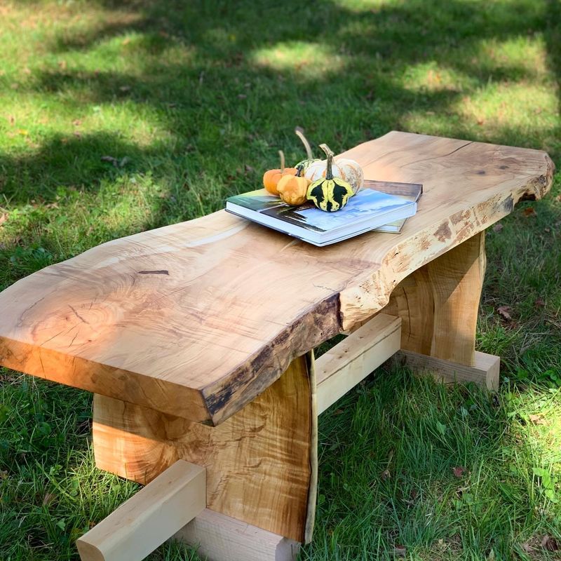 Log Slice Rustic Beauty