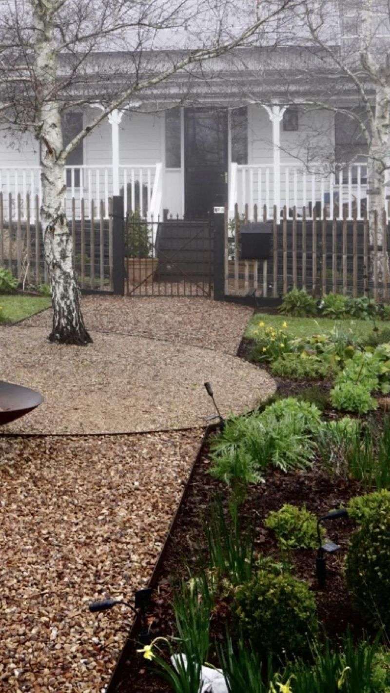 Removing Winter Mulch