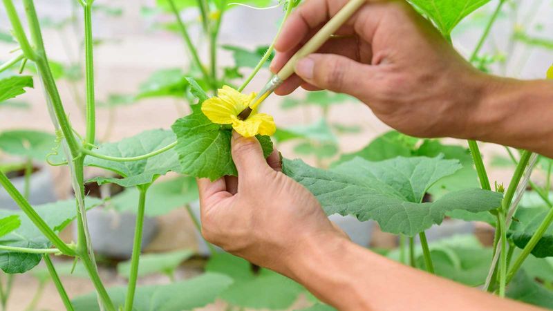 Hand Pollination For Better Fruit Set