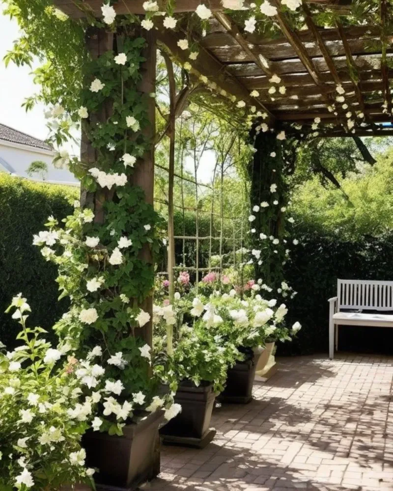 Create Support For Climbing Varieties