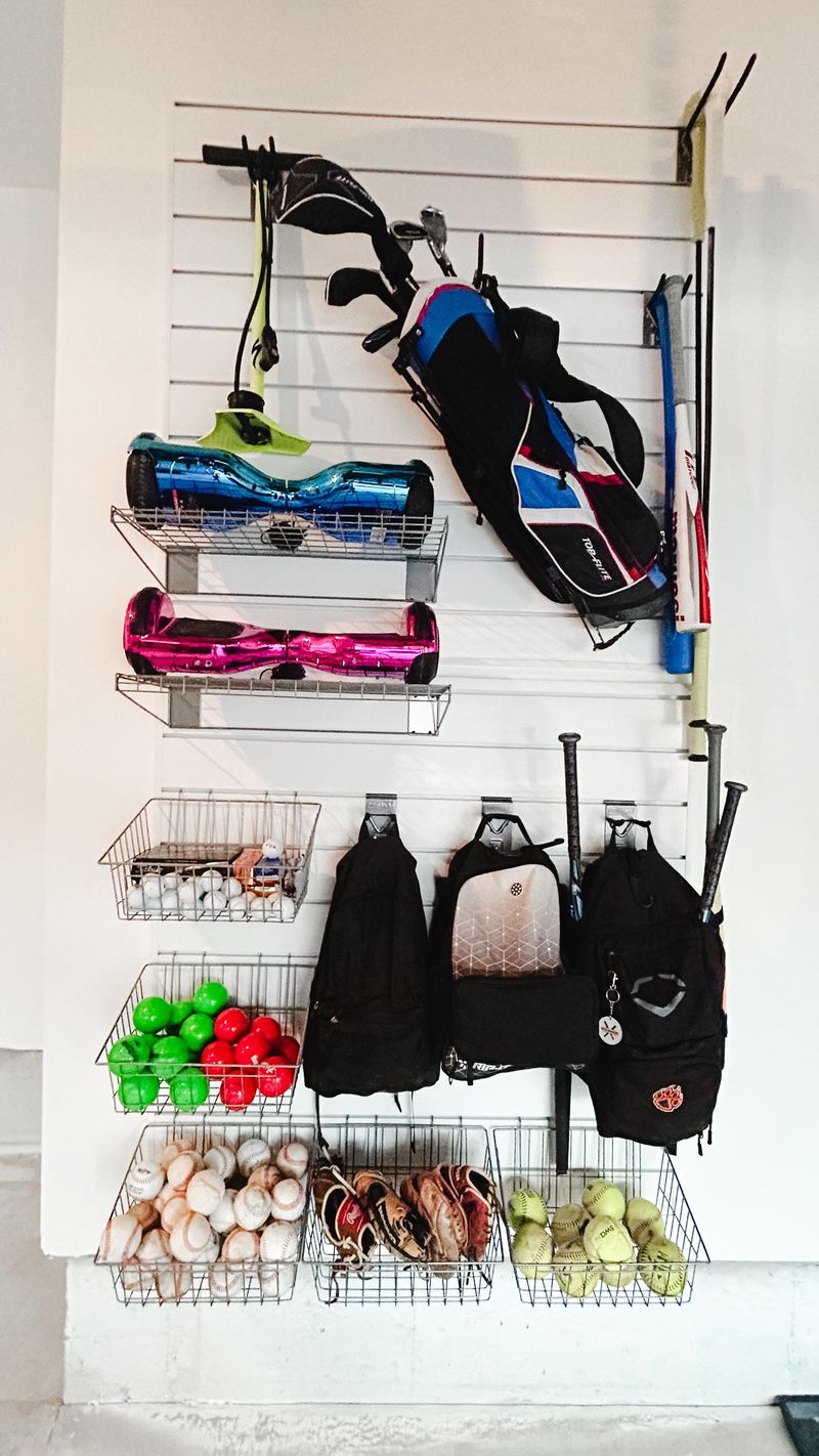 Hang Old Shower Caddies For Small Tools