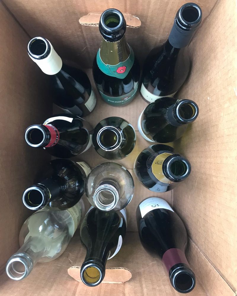 Wine Bottle Edging