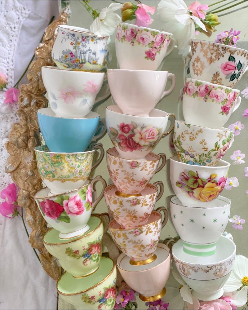 Mismatched Teacups