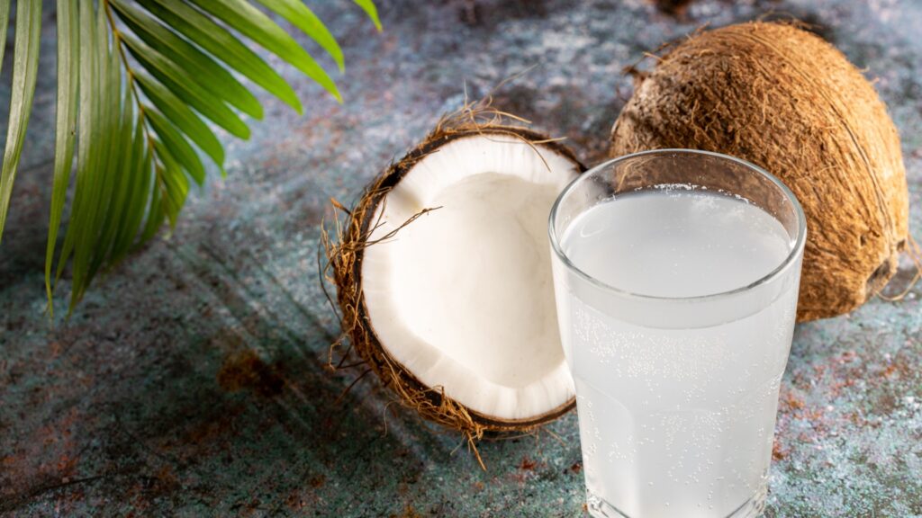coconut water