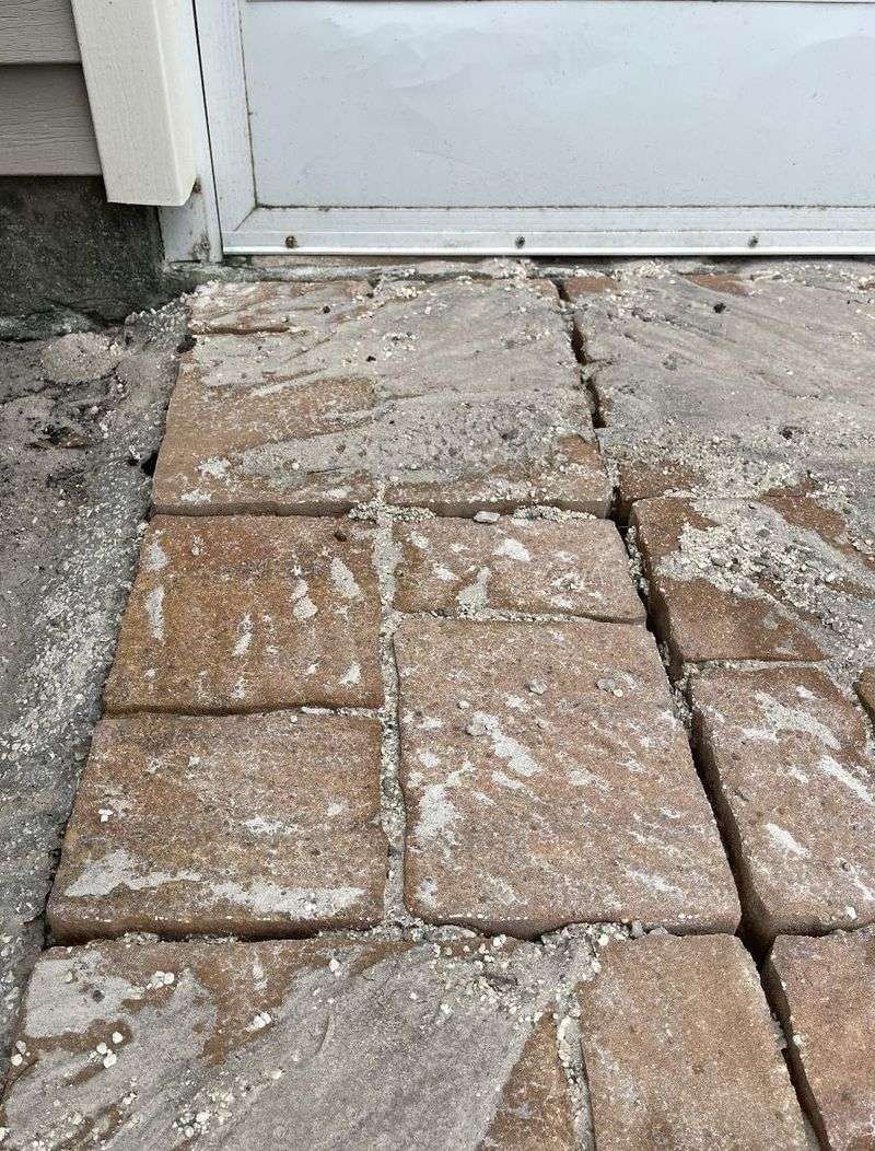 12. Uneven Or Settling Pavers