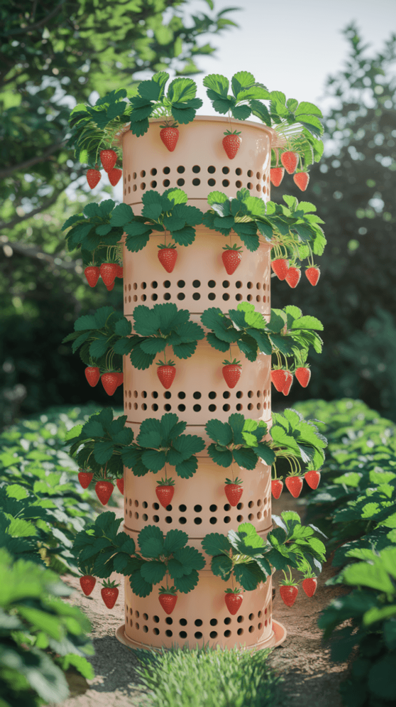 13. Spiral Berry Towers