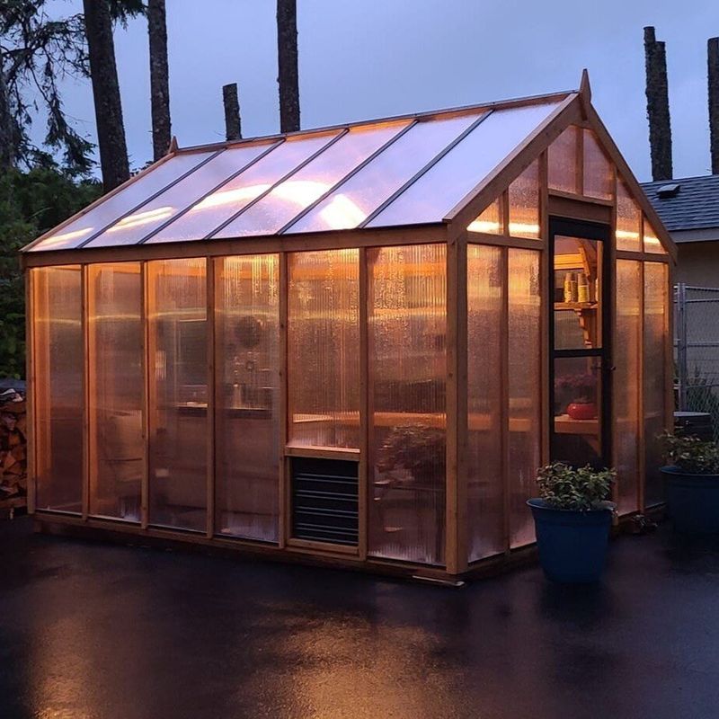 Instant Greenhouse Insulation