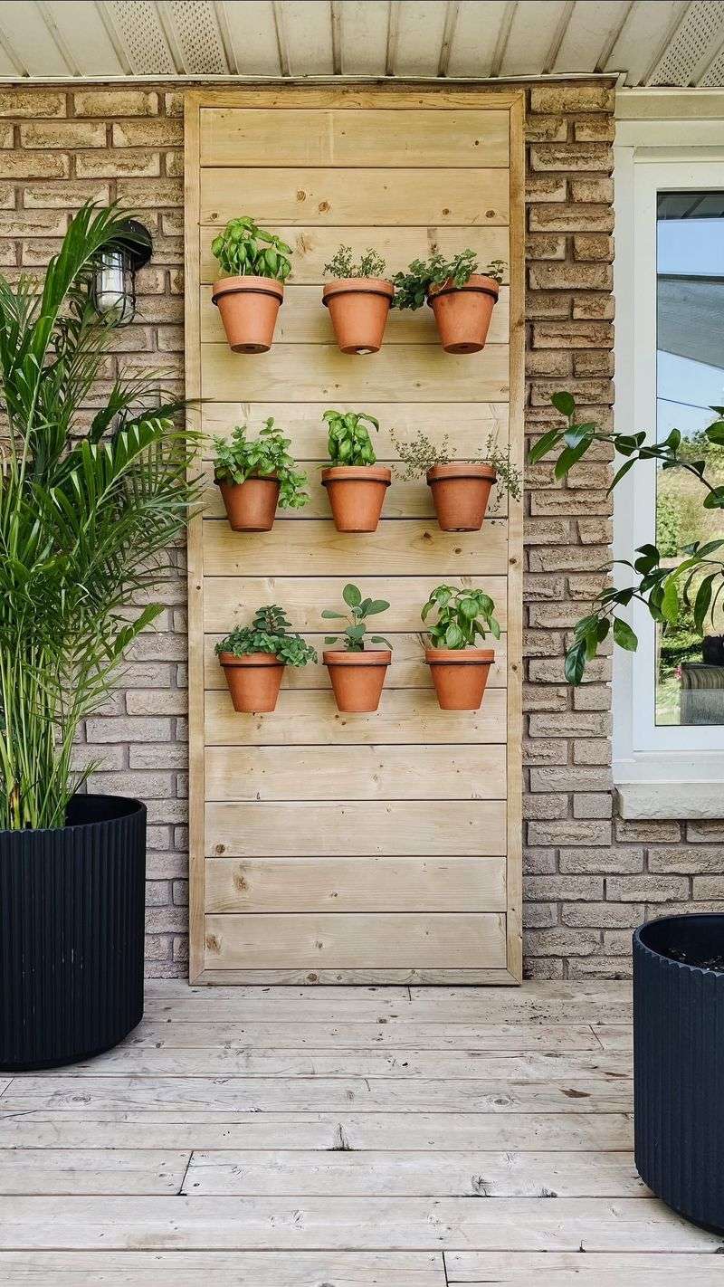 Vertical Herb Wall