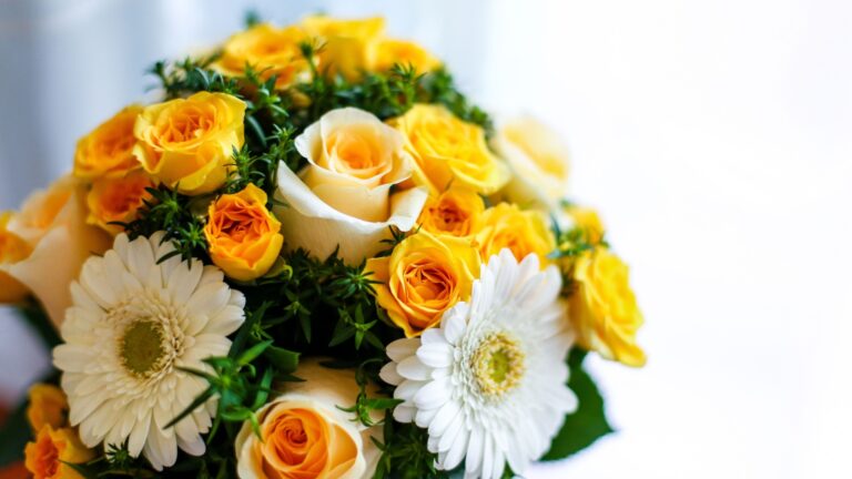 yellow bouquet