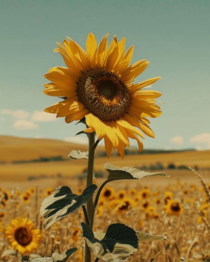 Sunflowers: Sun Worshippers