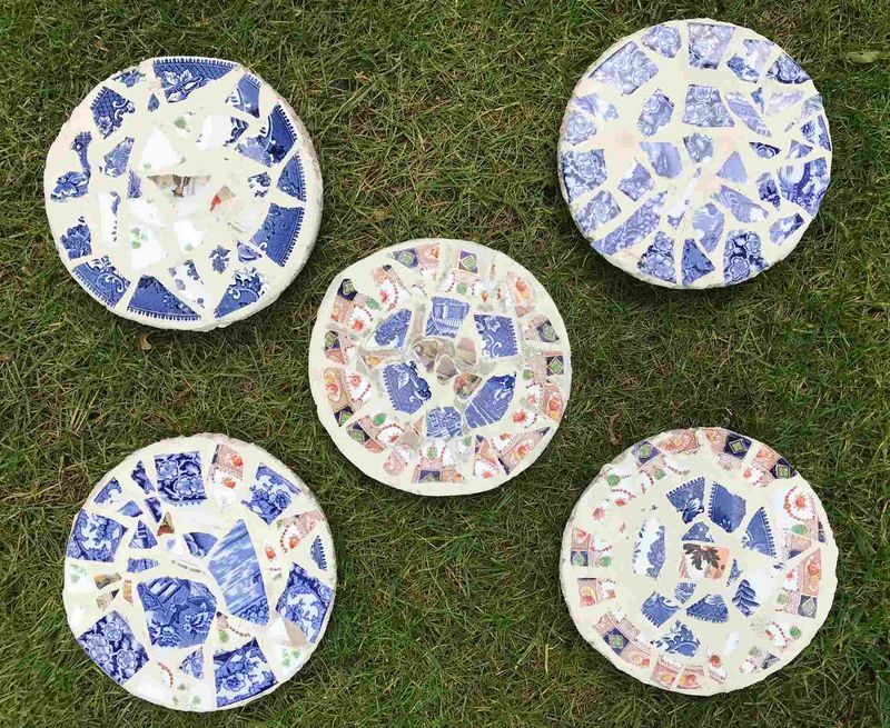 Mosaic Stepping Stones