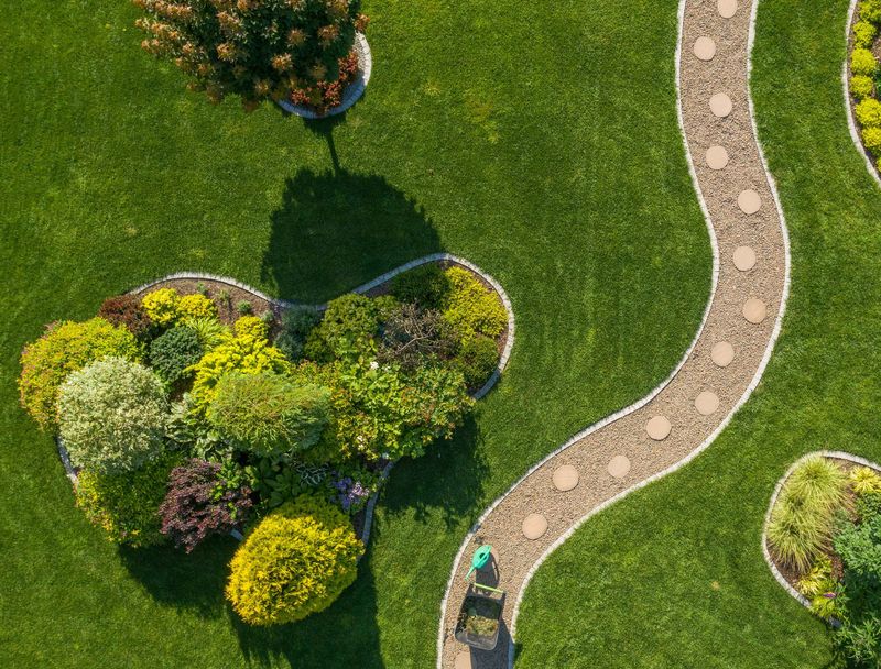 Islands Within Lawn Areas