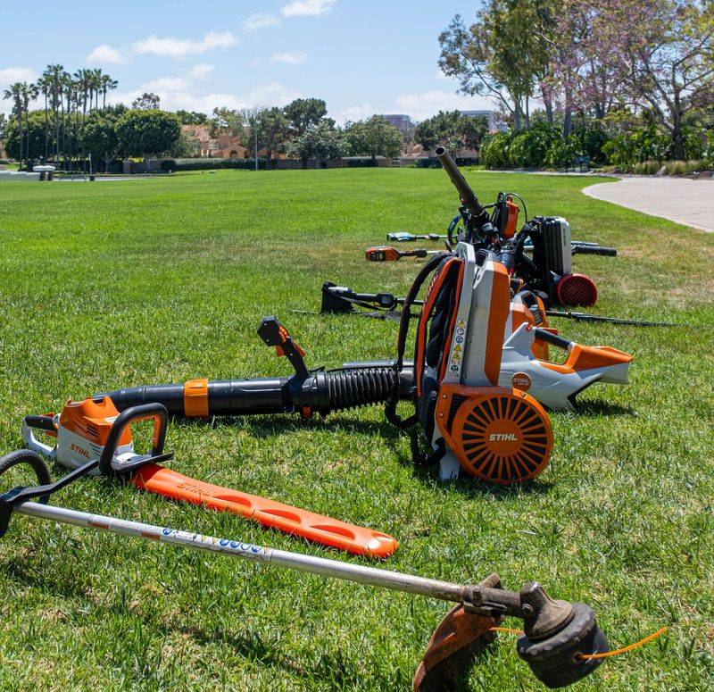 Gas-Powered Lawn Equipment