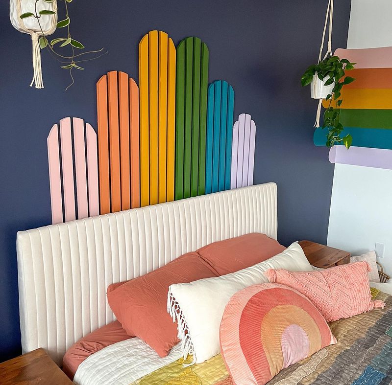 Headboard from Patio Screen