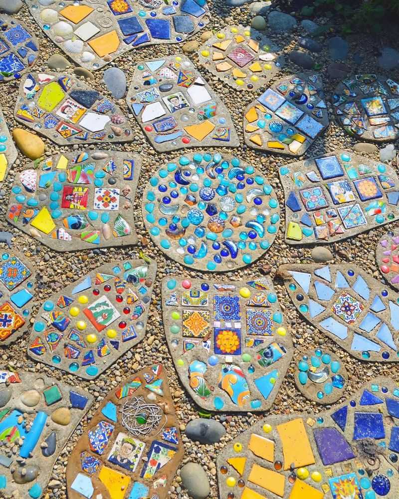 Pebble Mosaic Pathway
