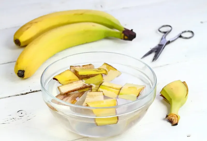 Use Banana Peels For Potassium