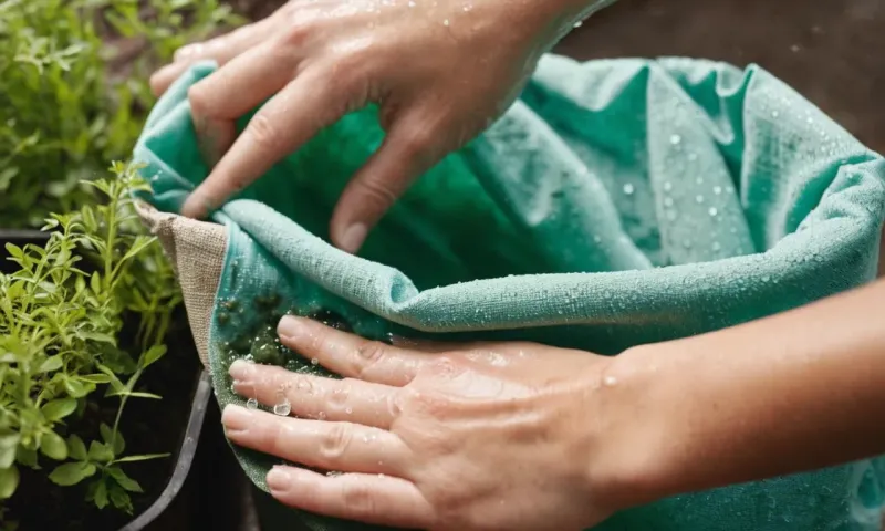 Soak In Mild Soapy Water