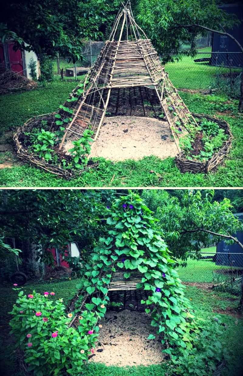 Teepee Trellis Hideaways