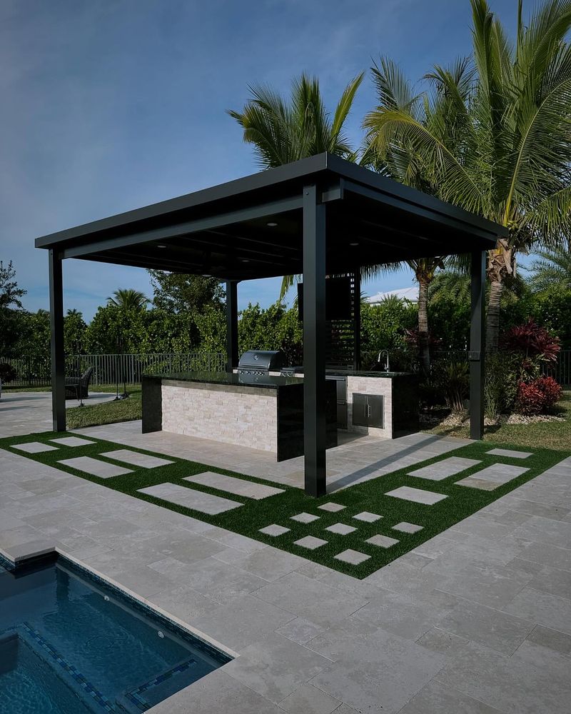 Elaborate Outdoor Kitchens