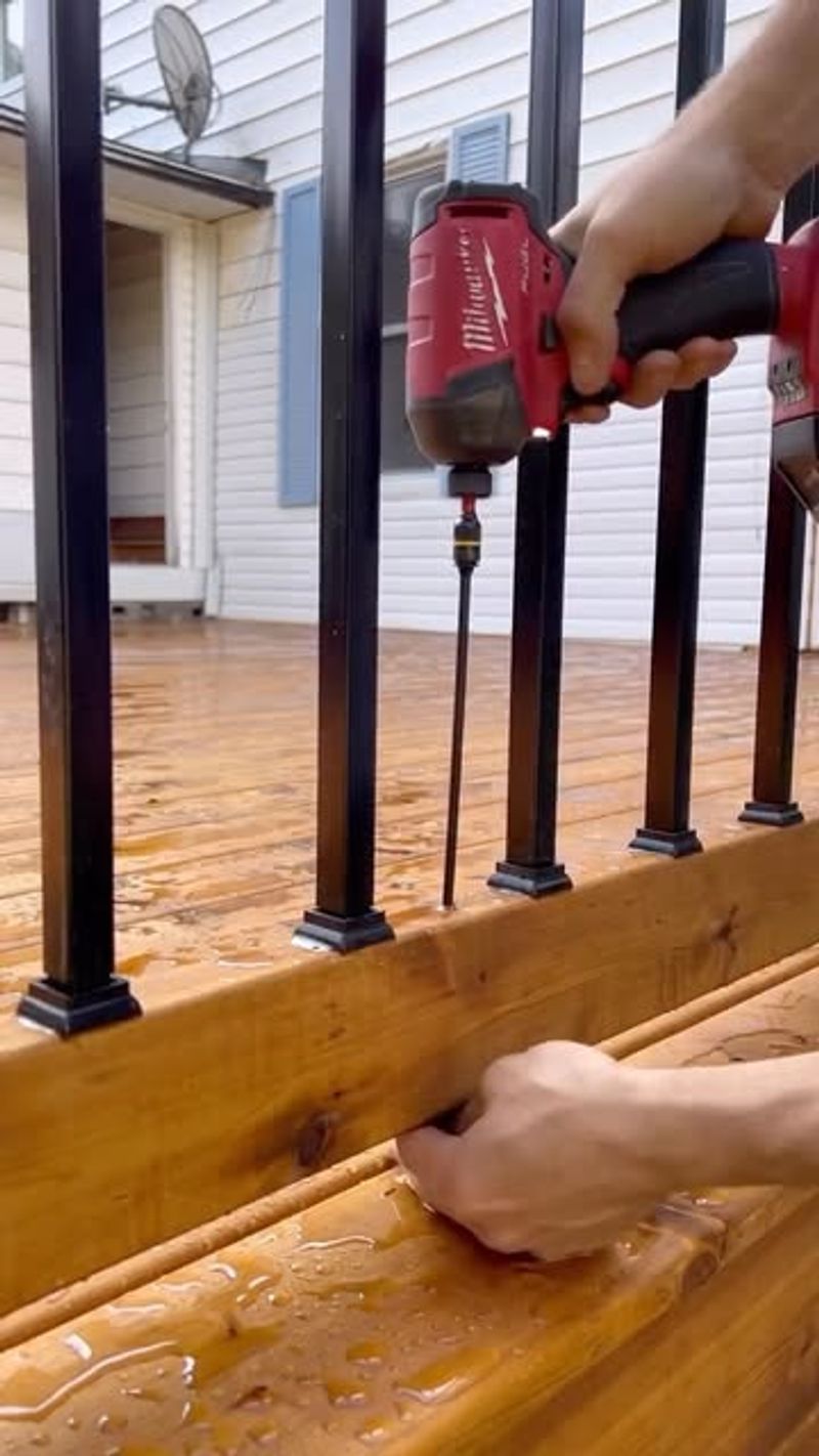 Poor Railing Installation