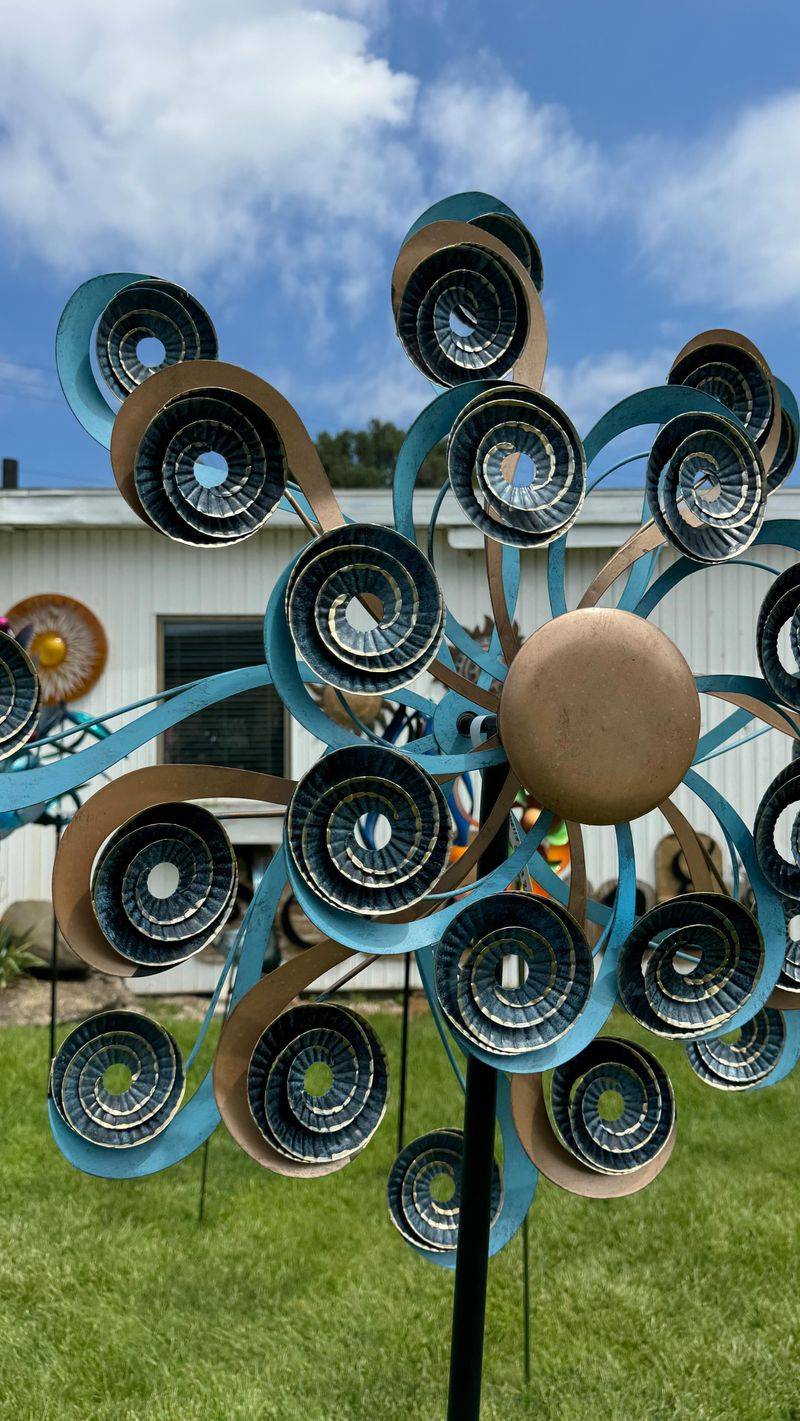 Metal Windmills