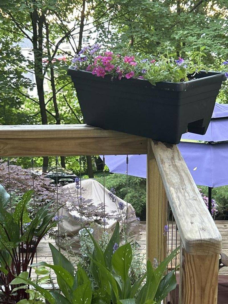 Railing Planter Boxes