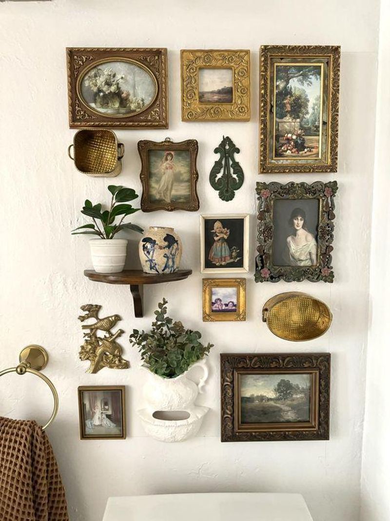 Plant-Themed Gallery Wall