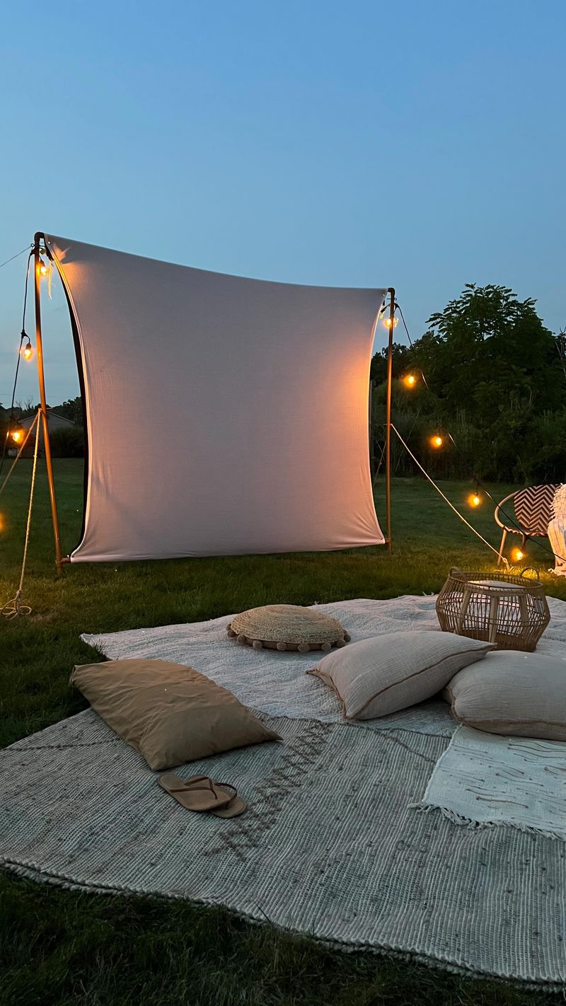 Outdoor Movie Screen