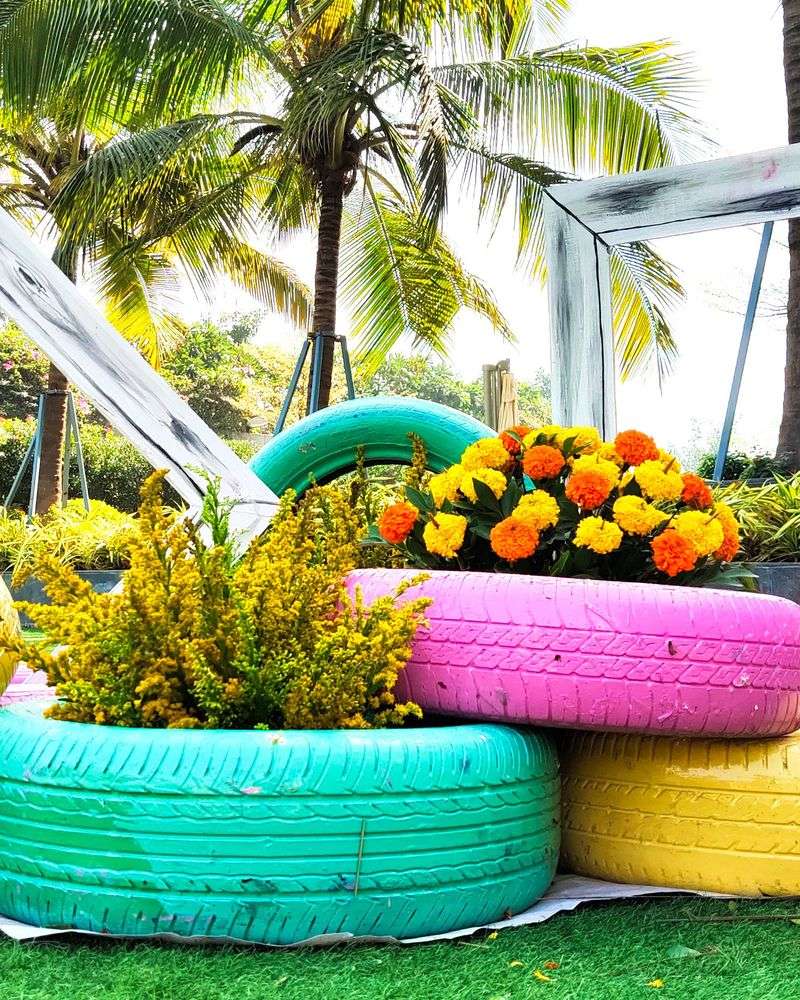 Tire Gardens