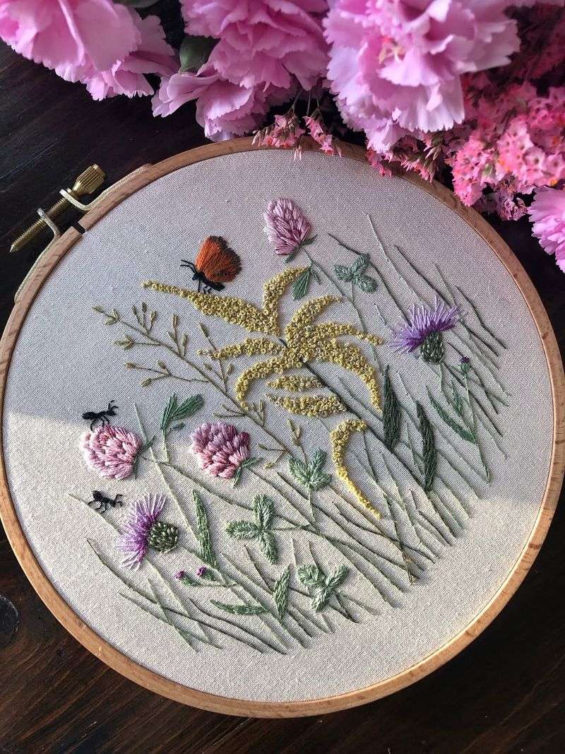 Embroidery Hoop Art