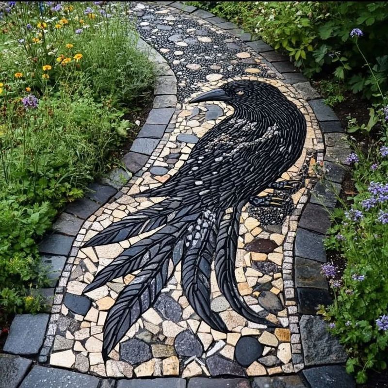Pebble Mosaic Pathway
